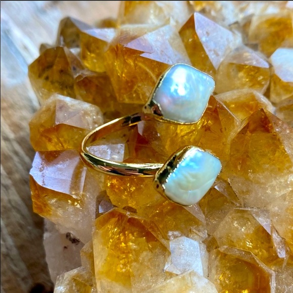 SALE ☃️Natural fresh water Pearl ring - Picture 2 of 13